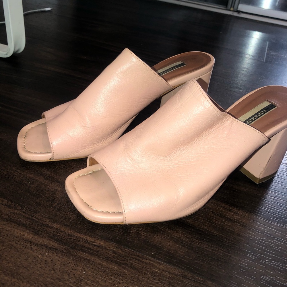Top shop pink heels